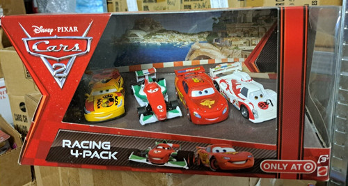 Cars racing 4 pack del - pack,