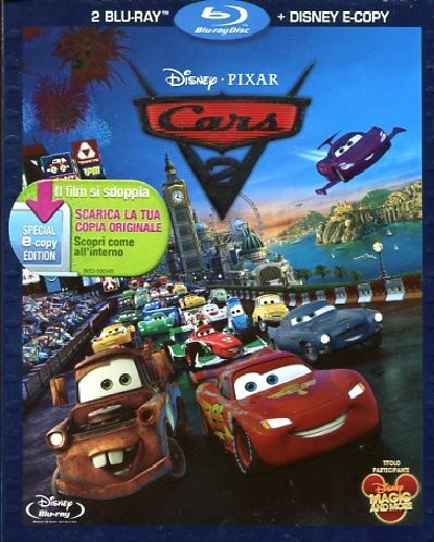 Cars blu ray - 2, (2