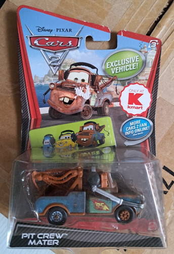 Cars pit crew mater - crew, kmart